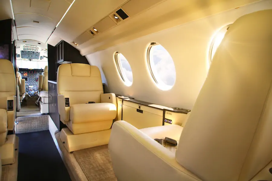 Sky N Jet DASSAULT FALCON 50 soars with exquisite in-flight luxury - sleek leather seats, lavish decor, and cutting-edge tech.