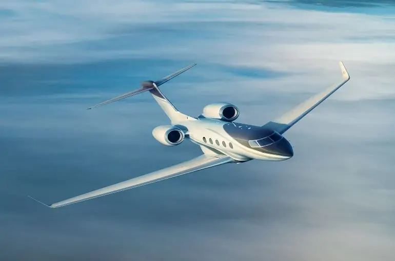 gulfstream g450 flying high