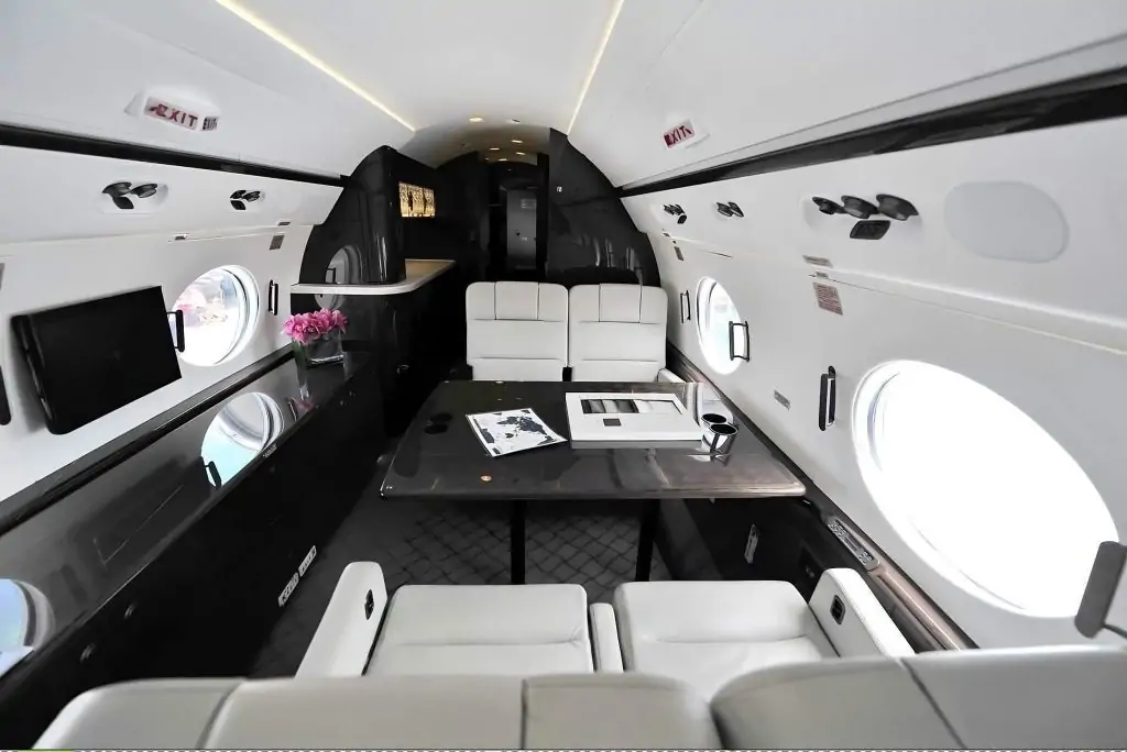 gulfstream g450 cabin luxury