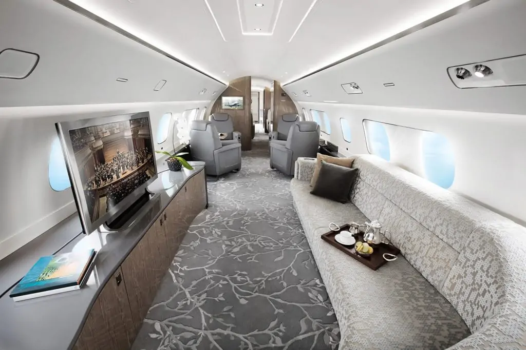 lineage 1000 cabin comfort