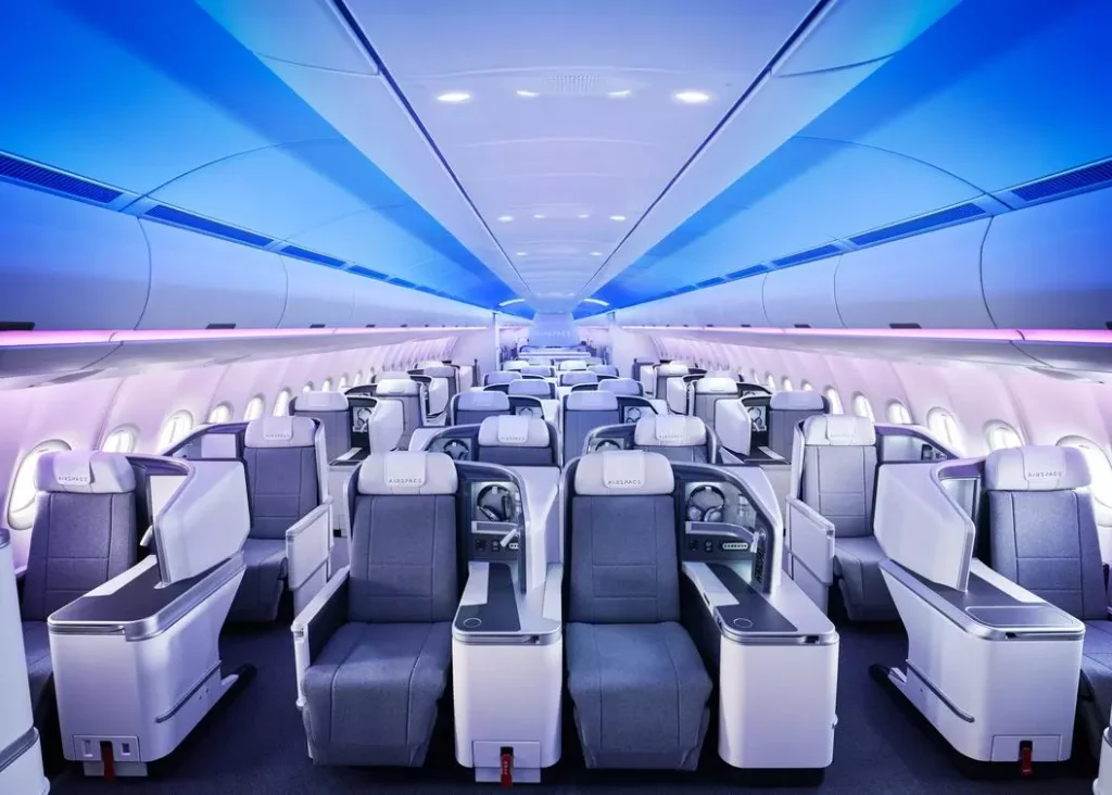 Airbus A330 inflight luxury sky n jet